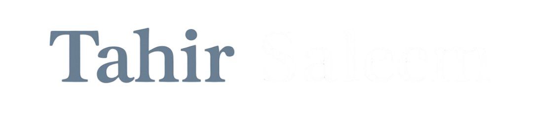 tahir saleem logo transparent