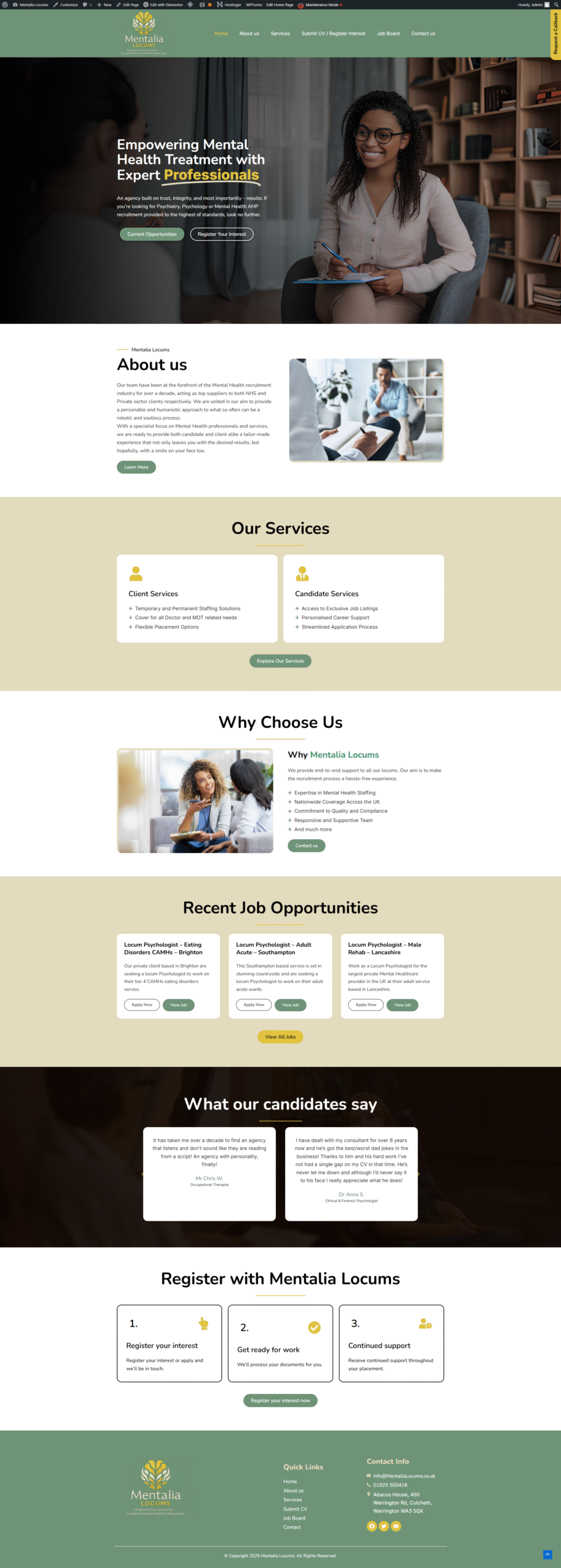 Mentalia Locums